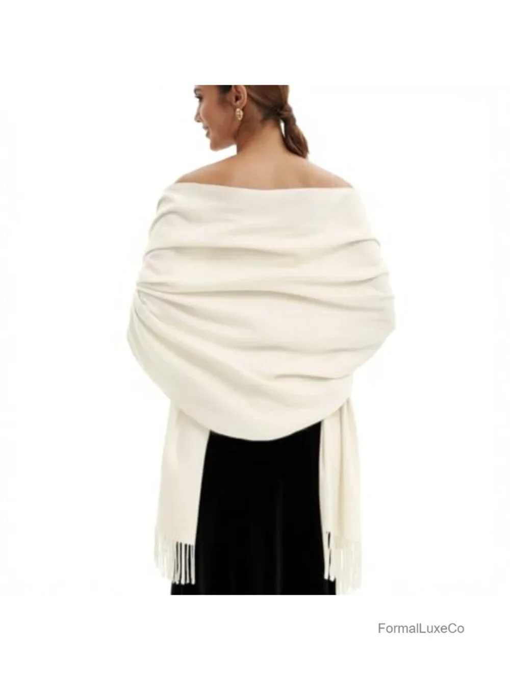 Soft Viscose Pashmina Wrap Shawl for Weddings Parties